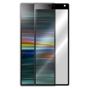Скрийн протектор от закалено стъкло за 3D FULL SCREEN за Sony Xperia 10 Plus / Sony Xperia XA3 Ultra с черен кант